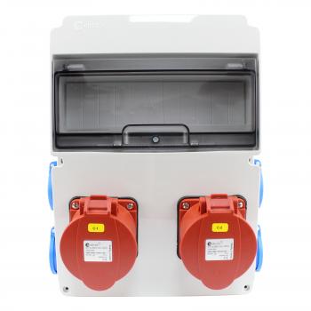 Preview: Stromverteiler (2x CEE 5P 32A + 4x 230V/16A)